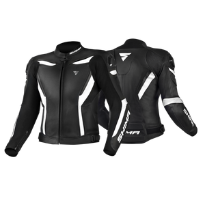Kurtka motocyklowa skórzane Shima CHASE biały