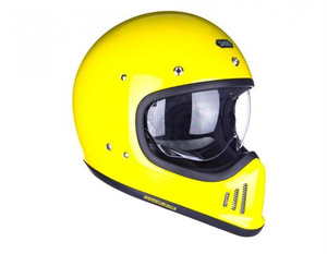 Kask motocyklowy offroad cross z daszkiem SHOEI EX-ZERO Żółty